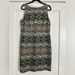 Dress, sleeveless sheath style, size 12